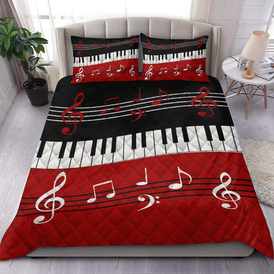 Piano Quilt Bedding Set HN220905T