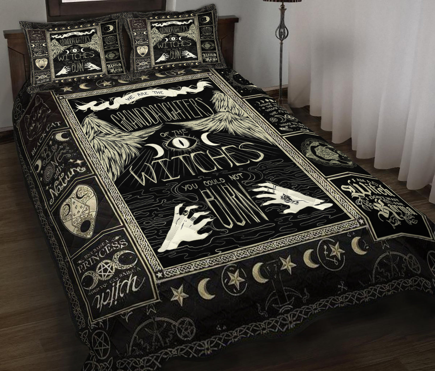 Witch Quilt Bedding Set HN130905T