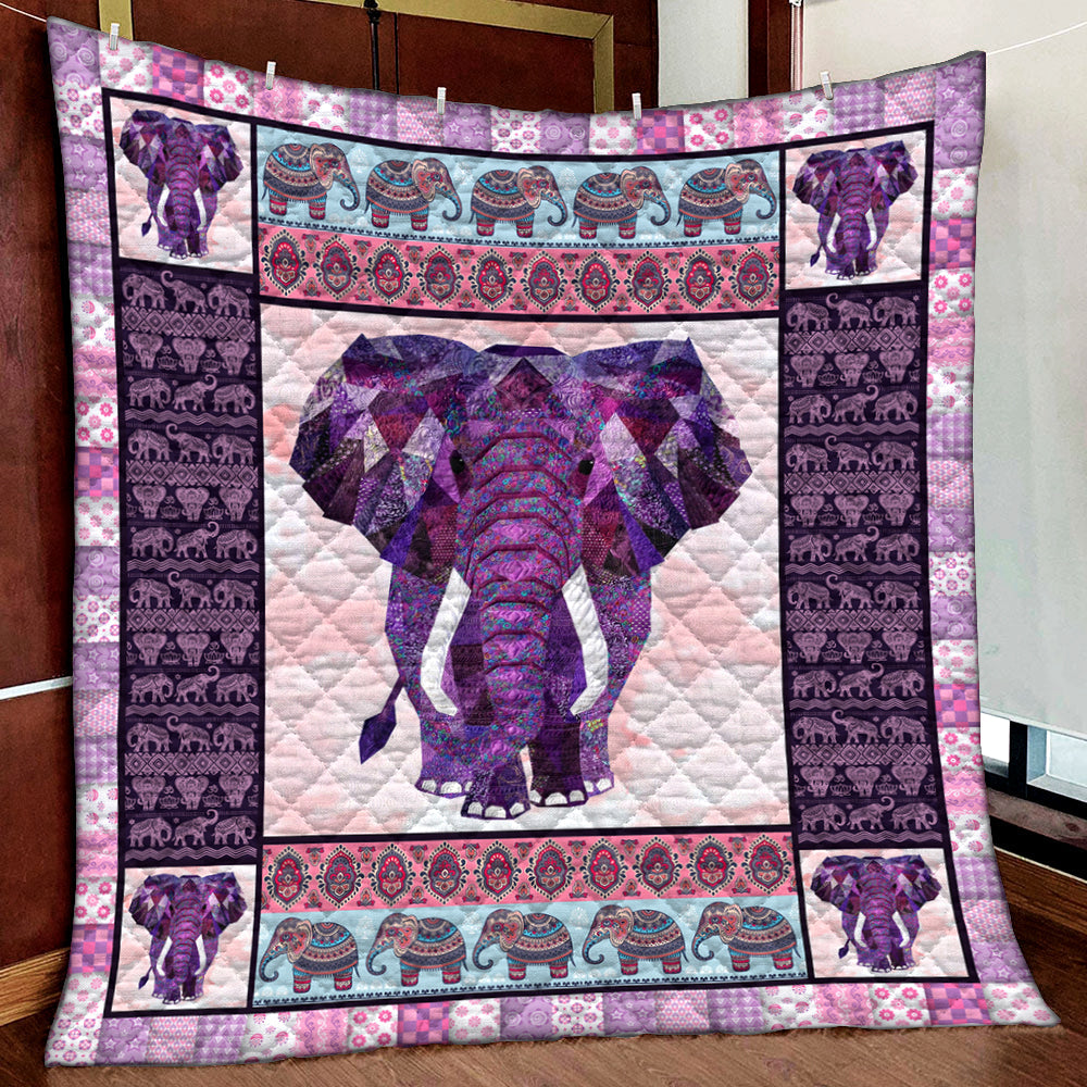 Elephant Quilt Blanket HN161001T