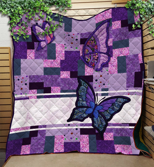 Butterfly Quilt Blanket HN151001T