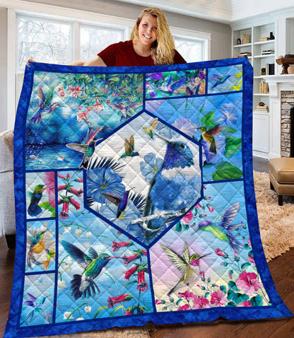 Hummingbird Quilt Blanket HN291002T