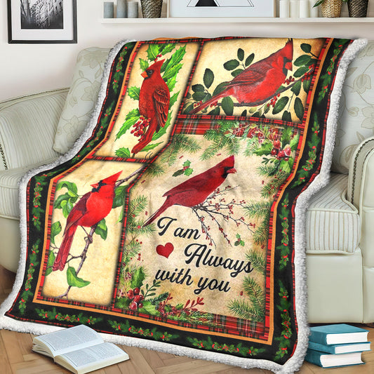 Cardinal Sherpa Fleece Blanket HN151003T