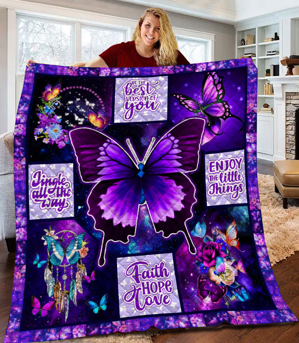 Butterfly Quilt Blanket HN281003T