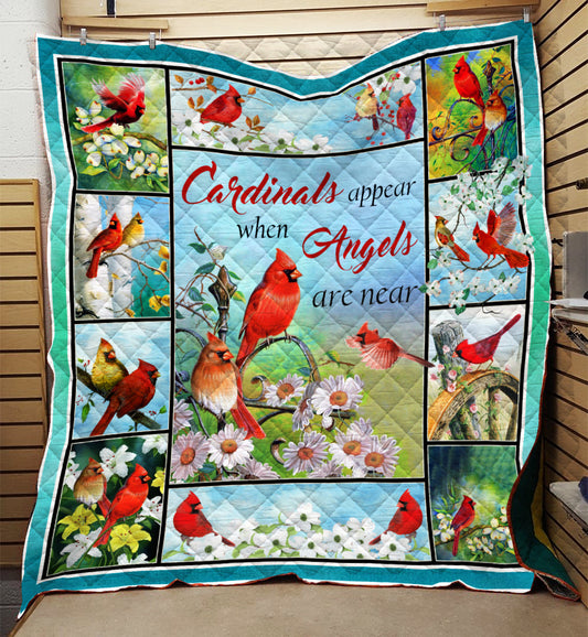 Cardinal Quilt Blanket HN021103T