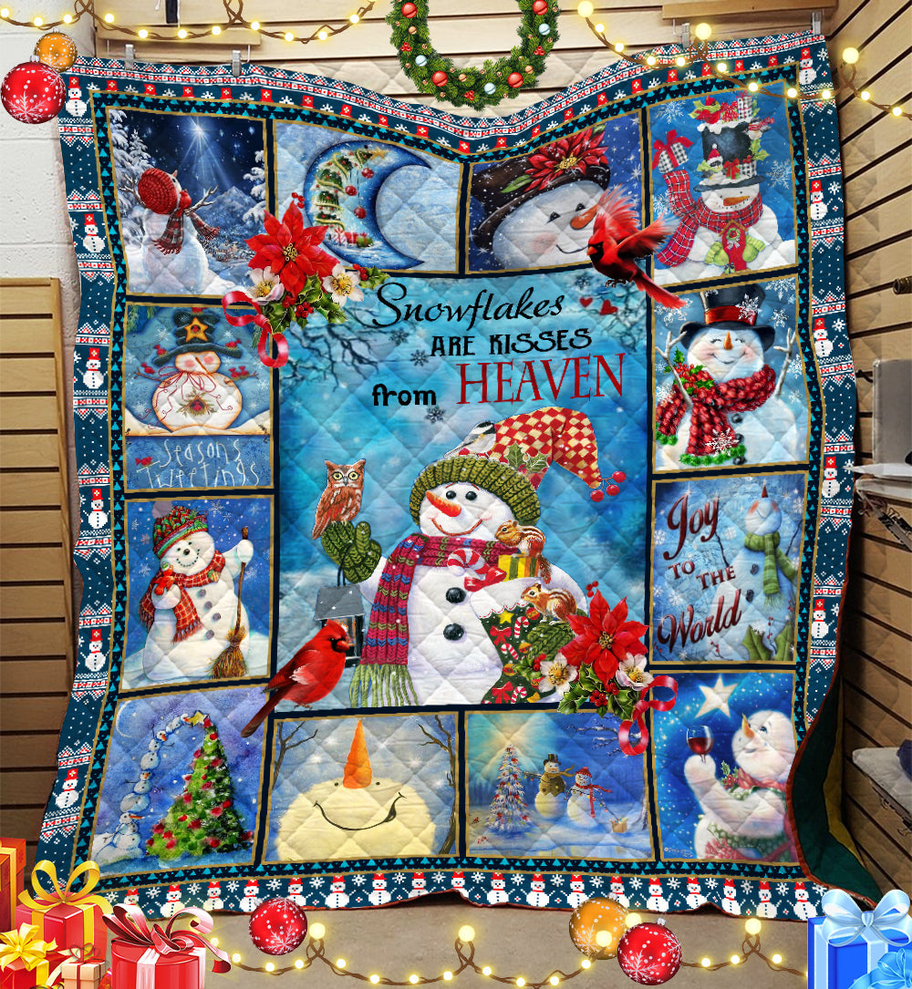 Snowman Quilt Blanket HN291003T