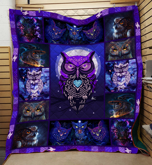 Owl Quilt Blanket HN301003T