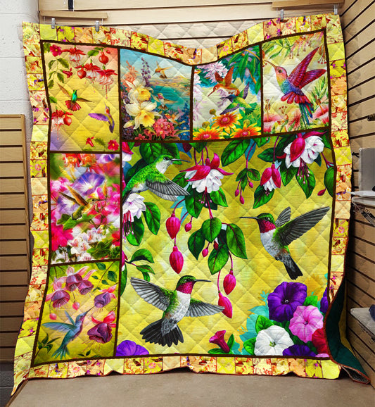 Hummingbird Quilt Blanket HN031104T