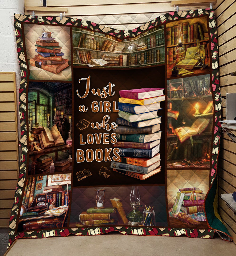 Book Lover Quilt Blanket HN051104T