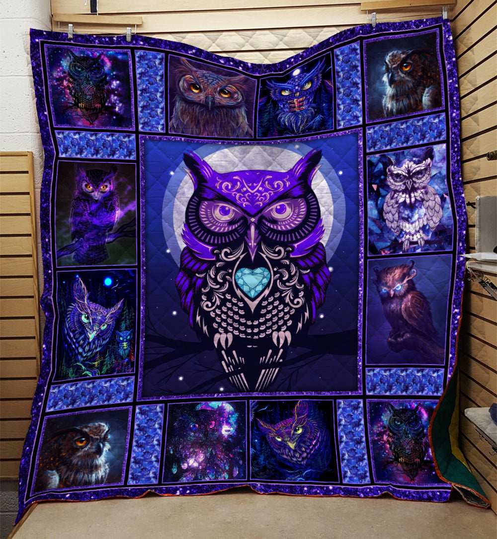 Owl Quilt Blanket HN041105T