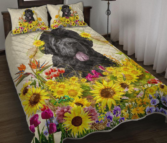 Newfoundland Dog Quilt Bedding Set HT280901