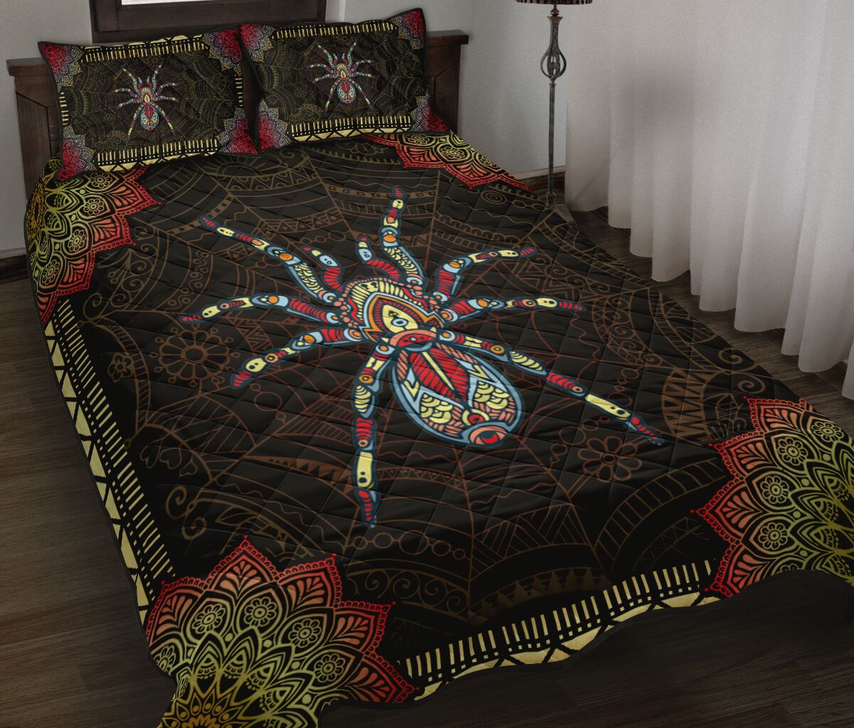 Spider Quilt Bedding Set HT160901