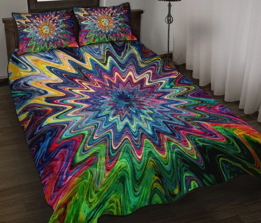 Hippie Quilt Bedding Set HT220902