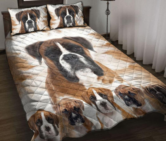 Boxer Quilt Bedding Set HT140906