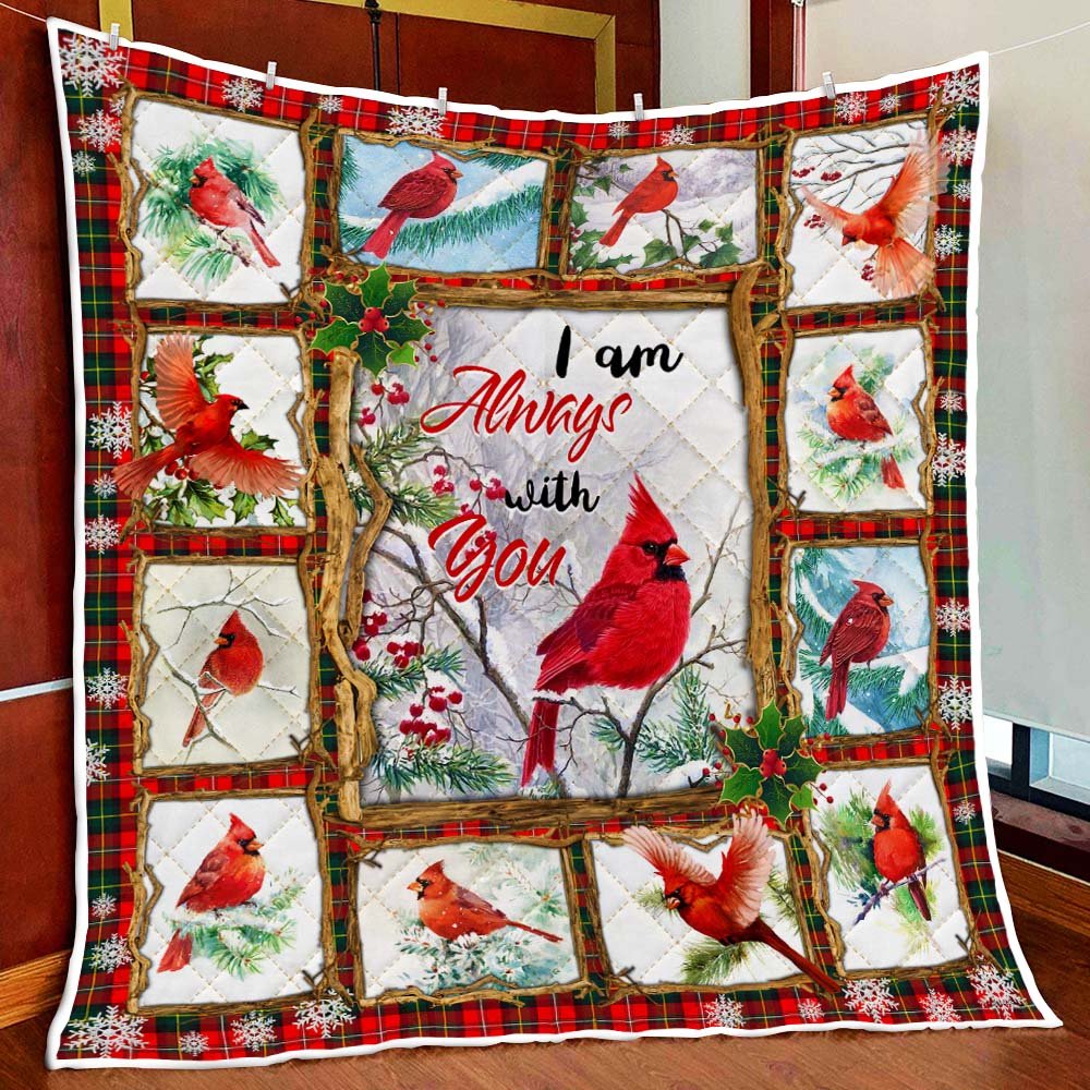 Cardinal Quilt Blanket HT051102