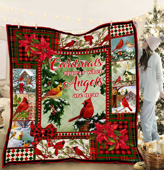 Cardinal Quilt Blanket HT011103