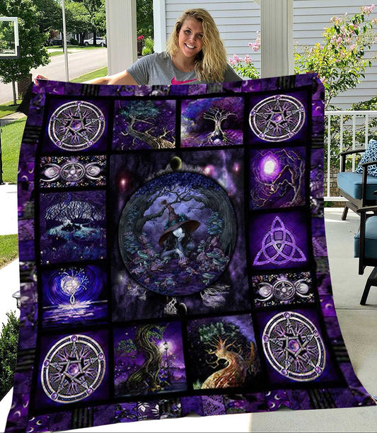 Wicca Quilt Blanket HT041107