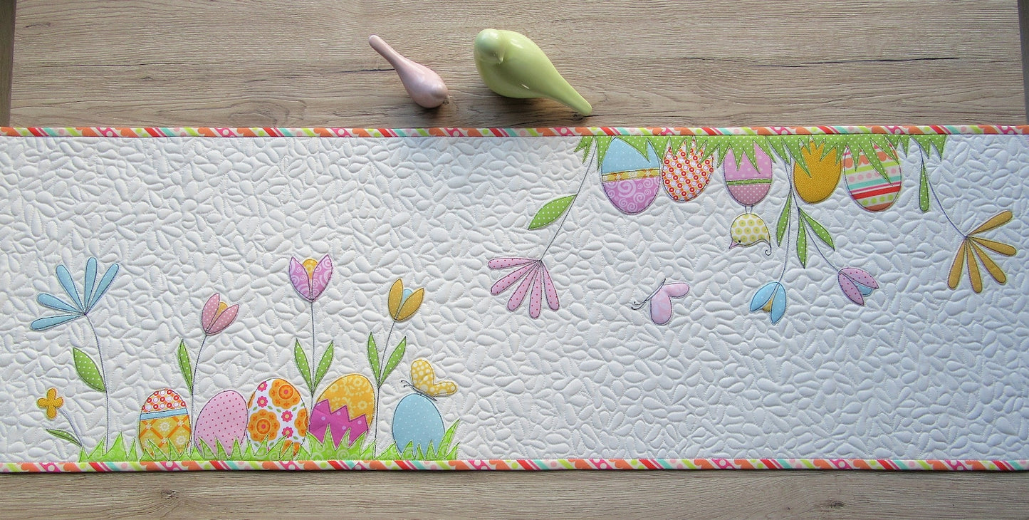 Easter Egg CLA140324171 Quilted Table Runner