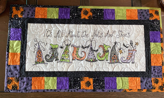 Halloween CLA140324122 Quilted Table Runner