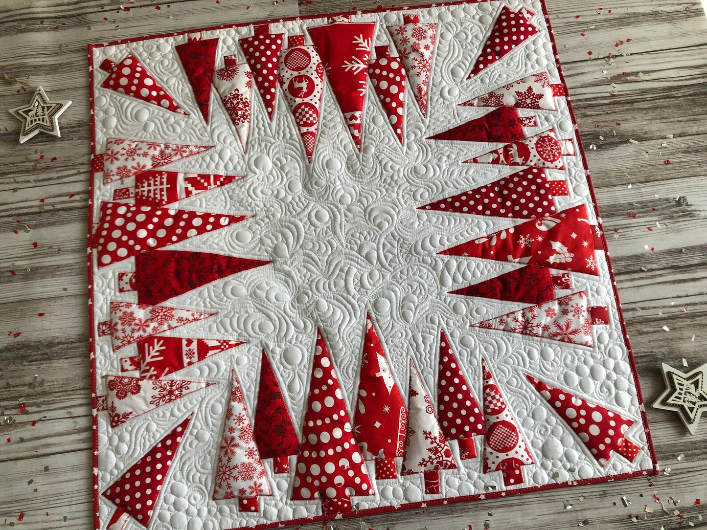 Christmas Tree CLA120324172 Quilted Placemats