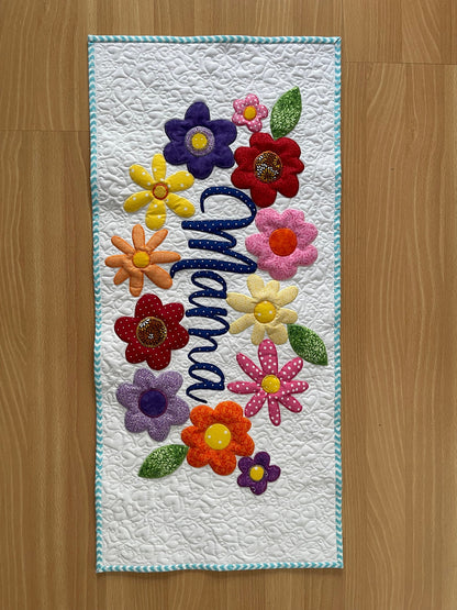 Happy Mother's Day CLA140324153 Quilted Table Runner