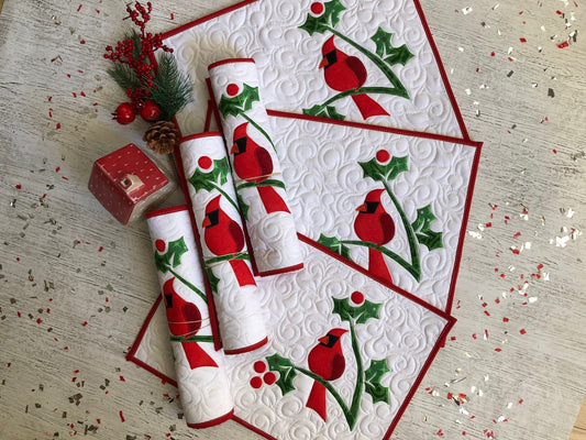 Cardinal CLA120324174 Quilted Placemats