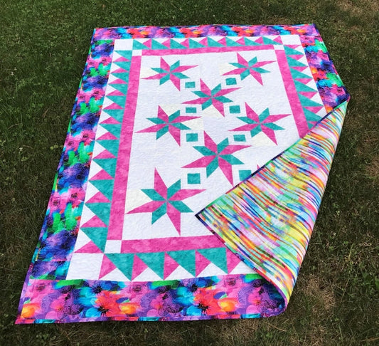 New Year Star Quilt Blanket JP221201