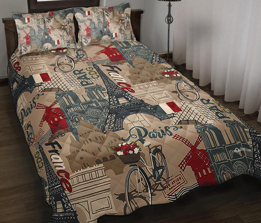 Paris Quilt Bedding Set MT130901T