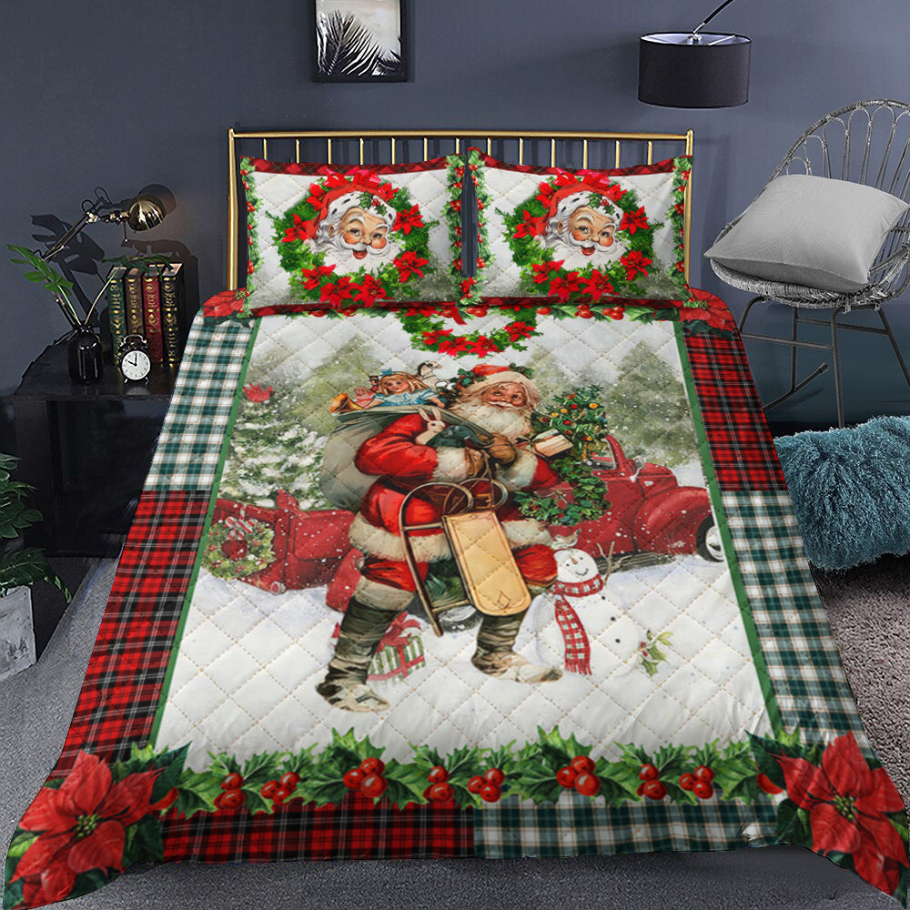 Santa Claus Quilt Bedding Set MT230901T