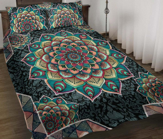 Mandala Quilt Bedding Set MT210901T