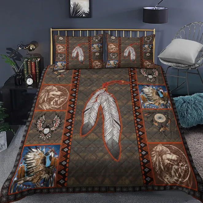 Native American Quilt Bedding Set MT140901T