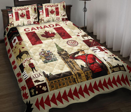 Love Canada Quilt Bedding Set MT130902T