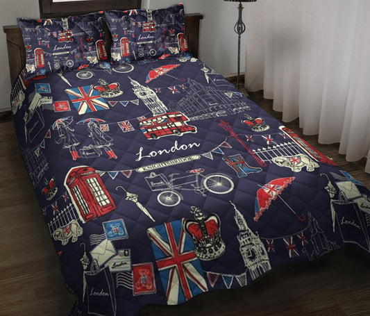 London Quilt Bedding Set MT130905T