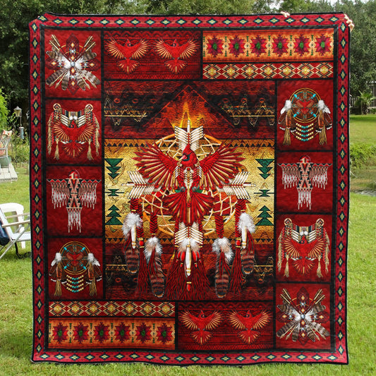 Native American Quilt Blanket HM13032303BL