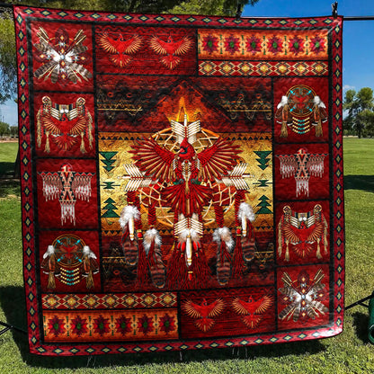 Native American Quilt Blanket HM13032303BL