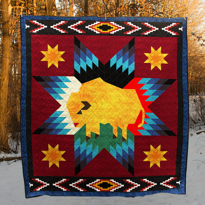 Native American Quilt Blanket HM27022304BL