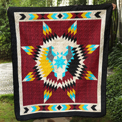Native American Inspired Star Art Quilt TL27072301BL