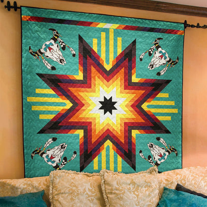 Native American Inspired Star Art Quilt TL08082301BL