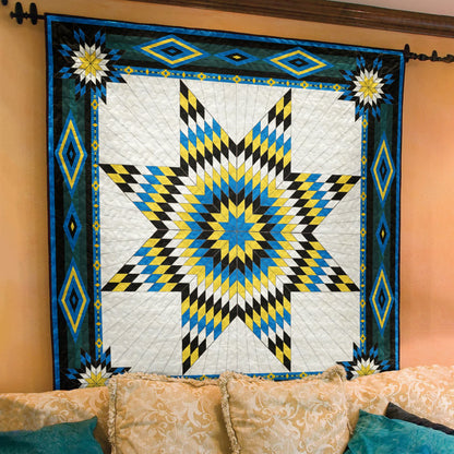 Native American Inspired Star Art Quilt TL05082303BL