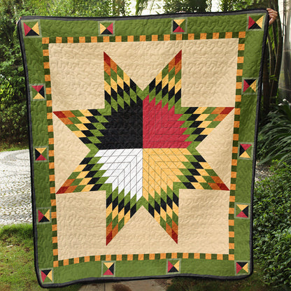Native American Inspired Star Art Quilt TL28072303BL