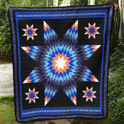 Native American Inspired Star Art Quilt TL05082304BL