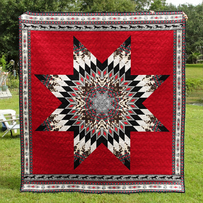Native American Inspired Star Art Quilt TL27072303BL