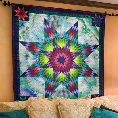 Native American Inspired Star Art Quilt TL26072303BL