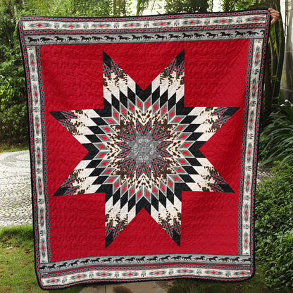 Native American Inspired Star Art Quilt TL27072303BL