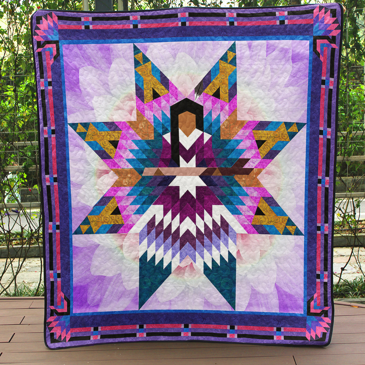 Native American Quilt Blanket TL24022302BL