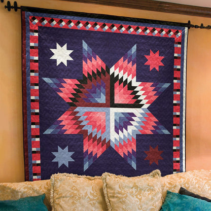 Native American Inspired Star Art Quilt TL20072301BL