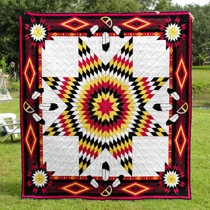 Native American Inspired Star Art Quilt TL02082304BL