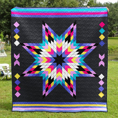 Native American Inspired Star Art Quilt TL20072303BL