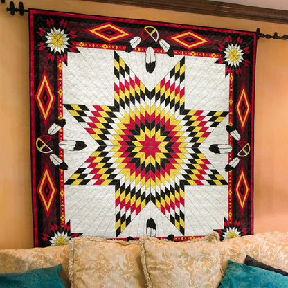 Native American Inspired Star Art Quilt TL02082304BL