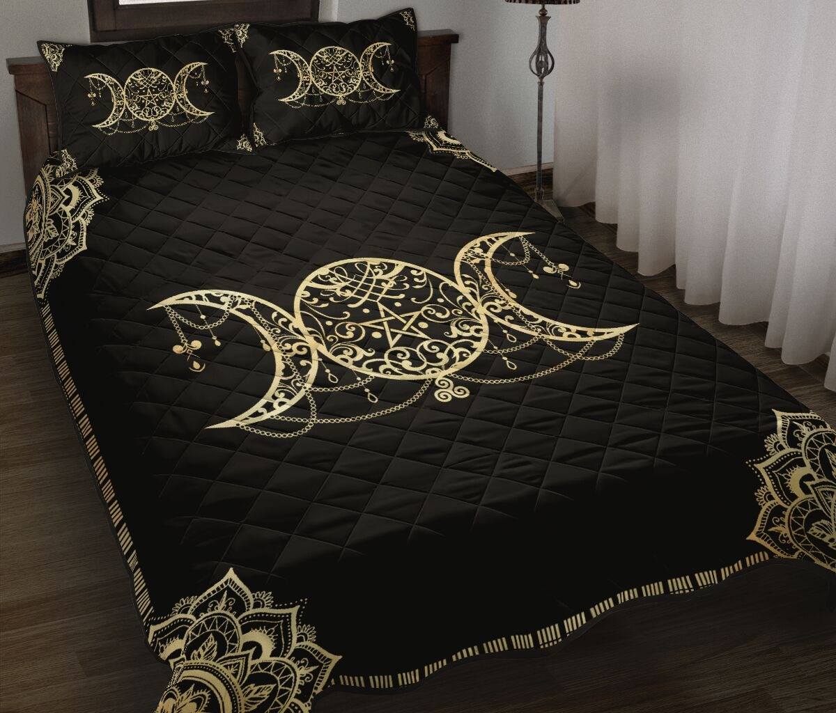 Wicca Quilt Bedding Set CLM010910